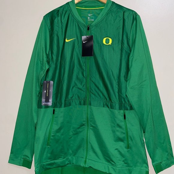 Nike Oregon Ducks On Field Sideline Elite Team Issued Coach Hybrid Jacket Men - Picture 1 of 12